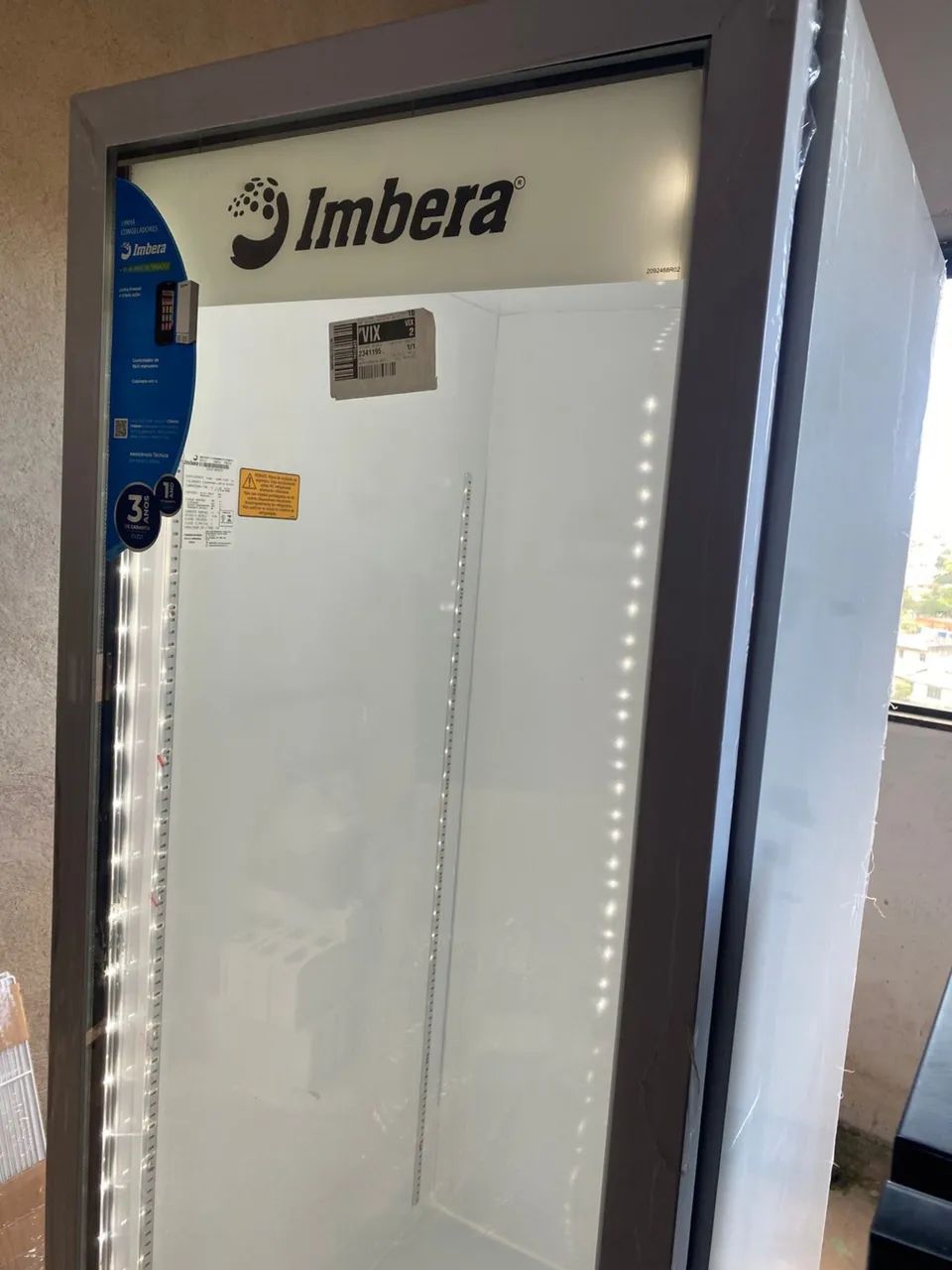 FREEZER VERTICAL IMBERA TRIPLA AÇÃO 576L NOVOO