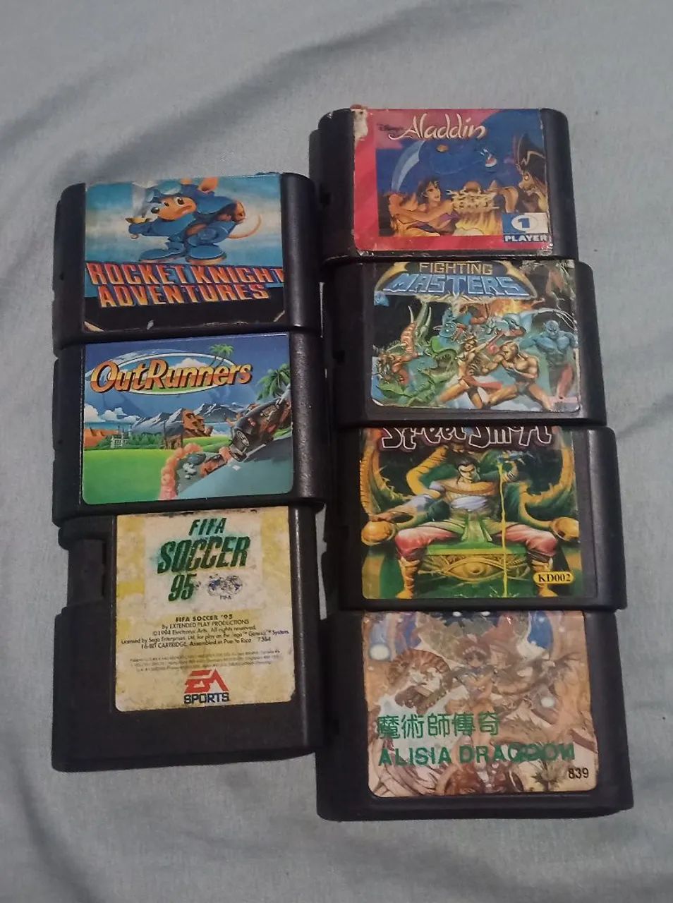 Mega drive genesis jogos Aladin Rocket