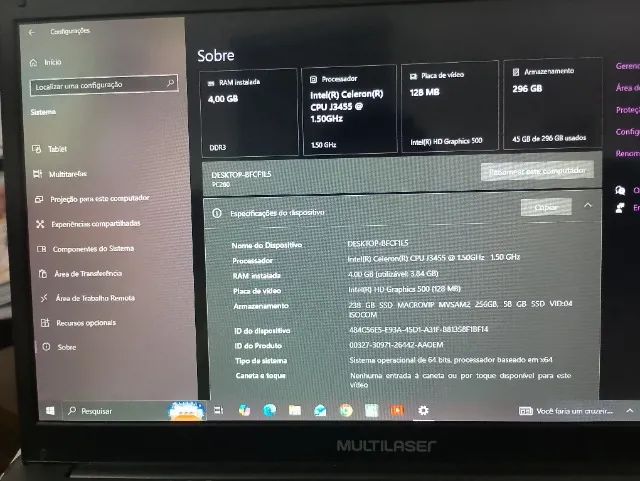 Notebook Multilaser  - Foto 2