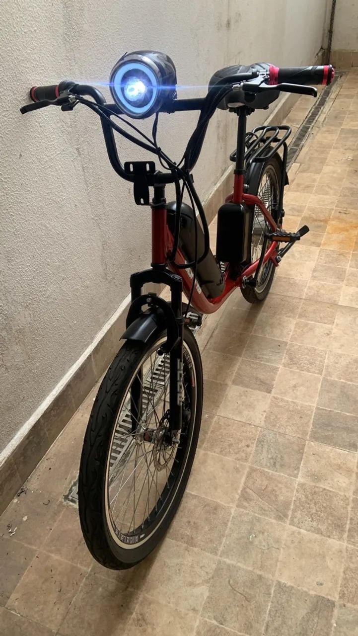 Bicicleta elétrica aro 24