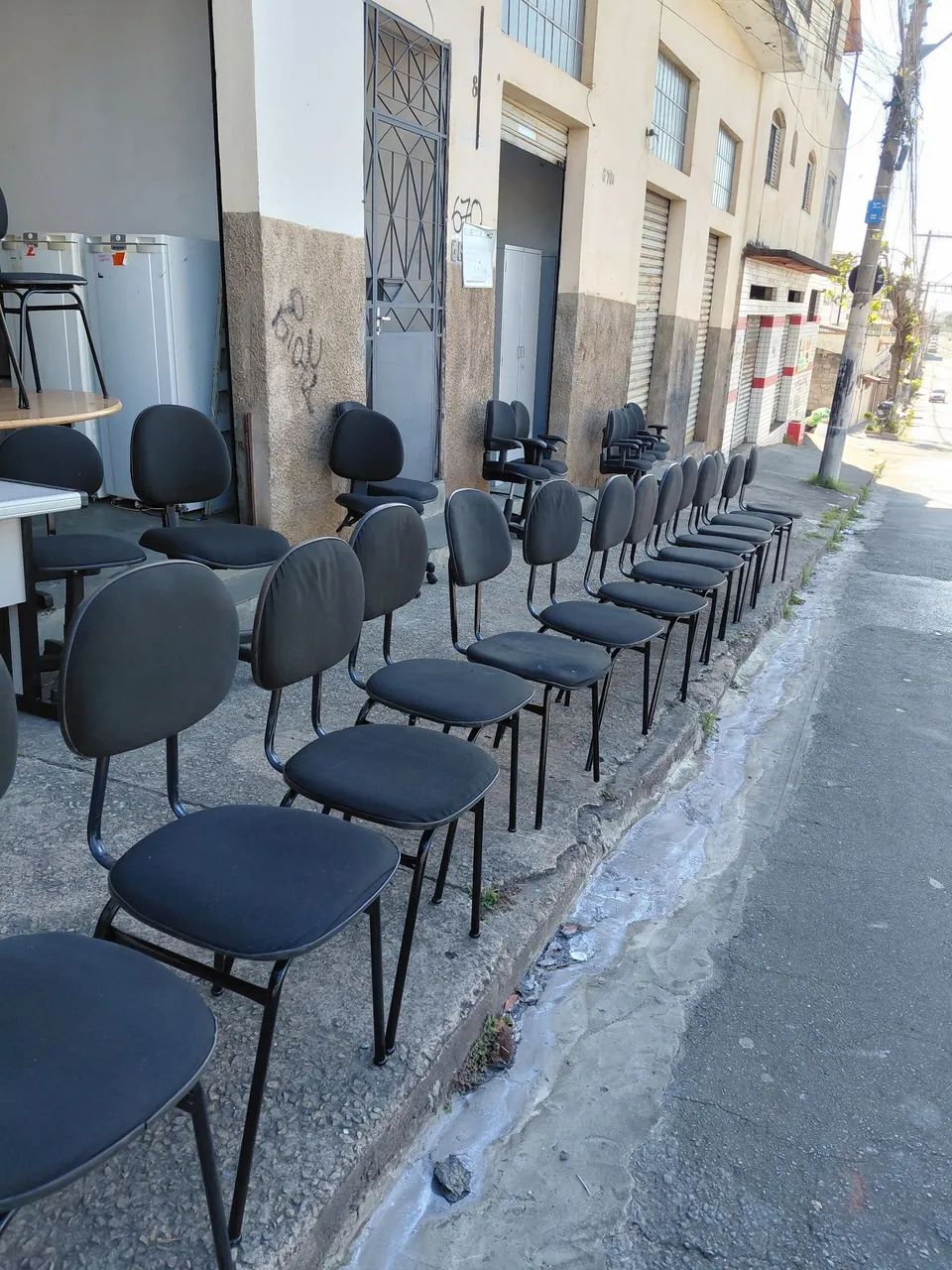 Cadeiras fixas