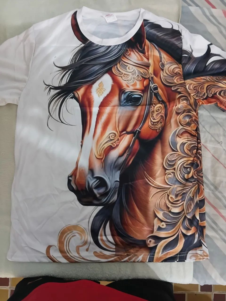 Camisa Estampada Importada Excêntrica - Foto 3