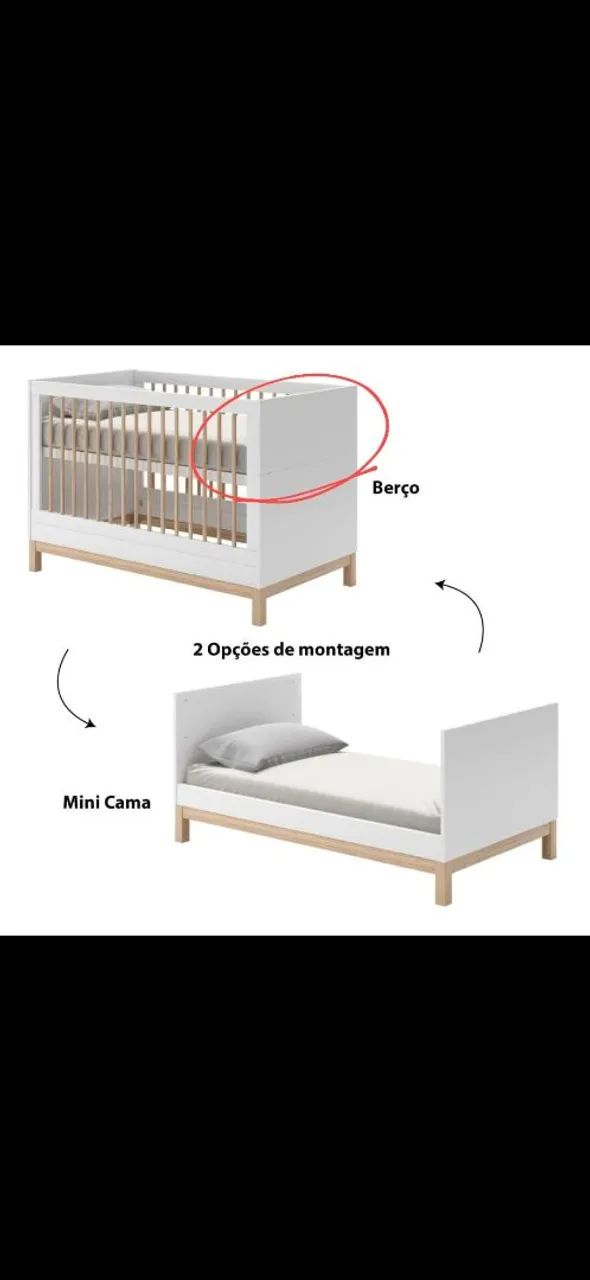 Berço com colchão  - Foto 5
