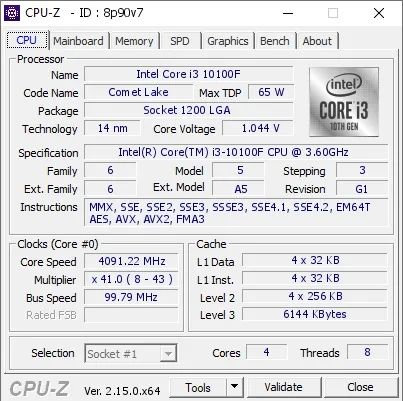 PROCESSADOR INTEL I3-10100f LGA 1200 - Foto 4