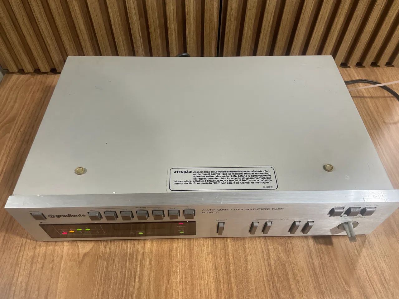 Tuner Gradiente Model 16 - Raridade  - Foto 5