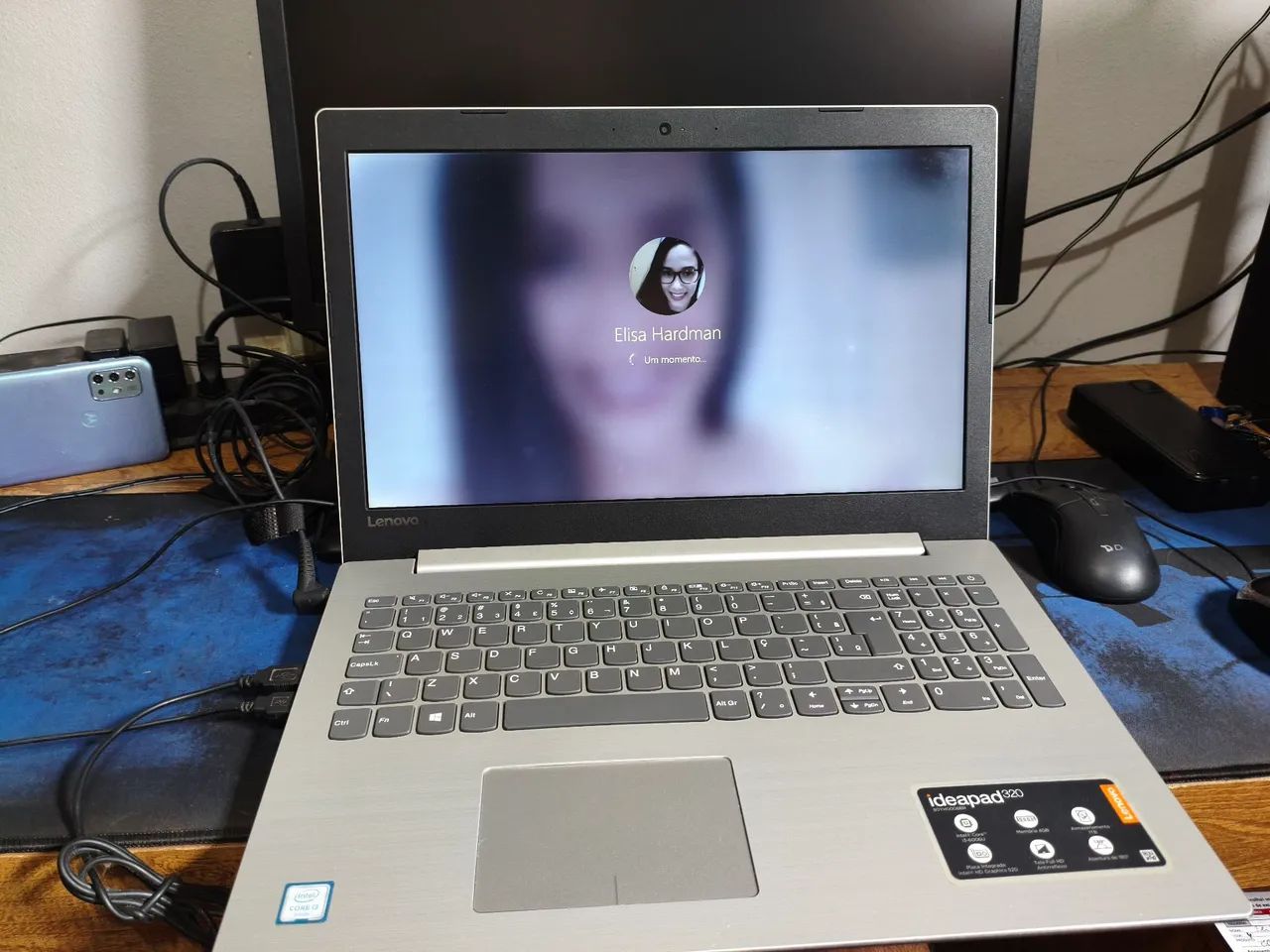 Notebook Lenovo 15,5 polegadas 