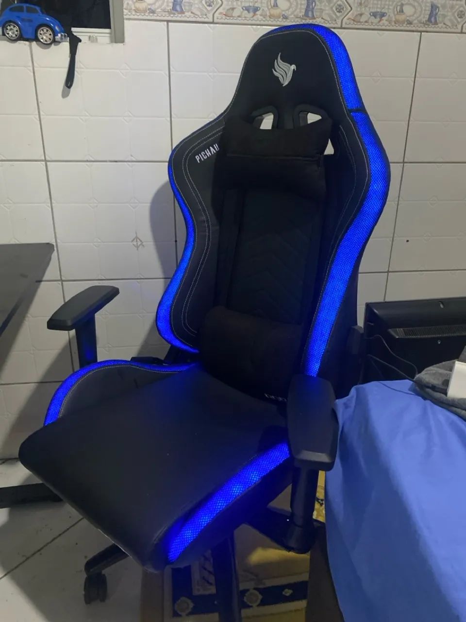 Cadeira gamer.