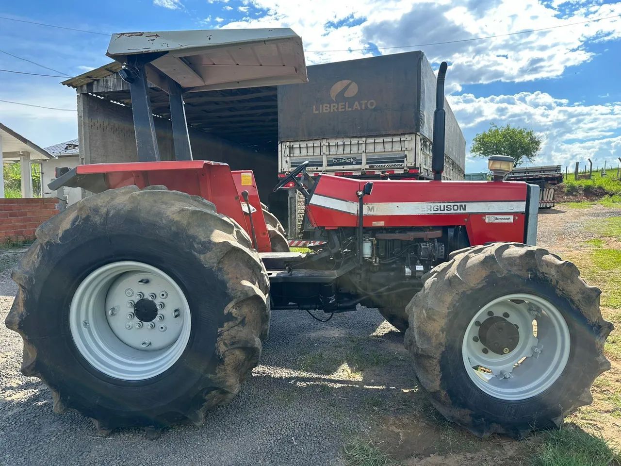 Trator mf massey ferguson 290 ano 1999 4x4 todo revisado  - Foto 2