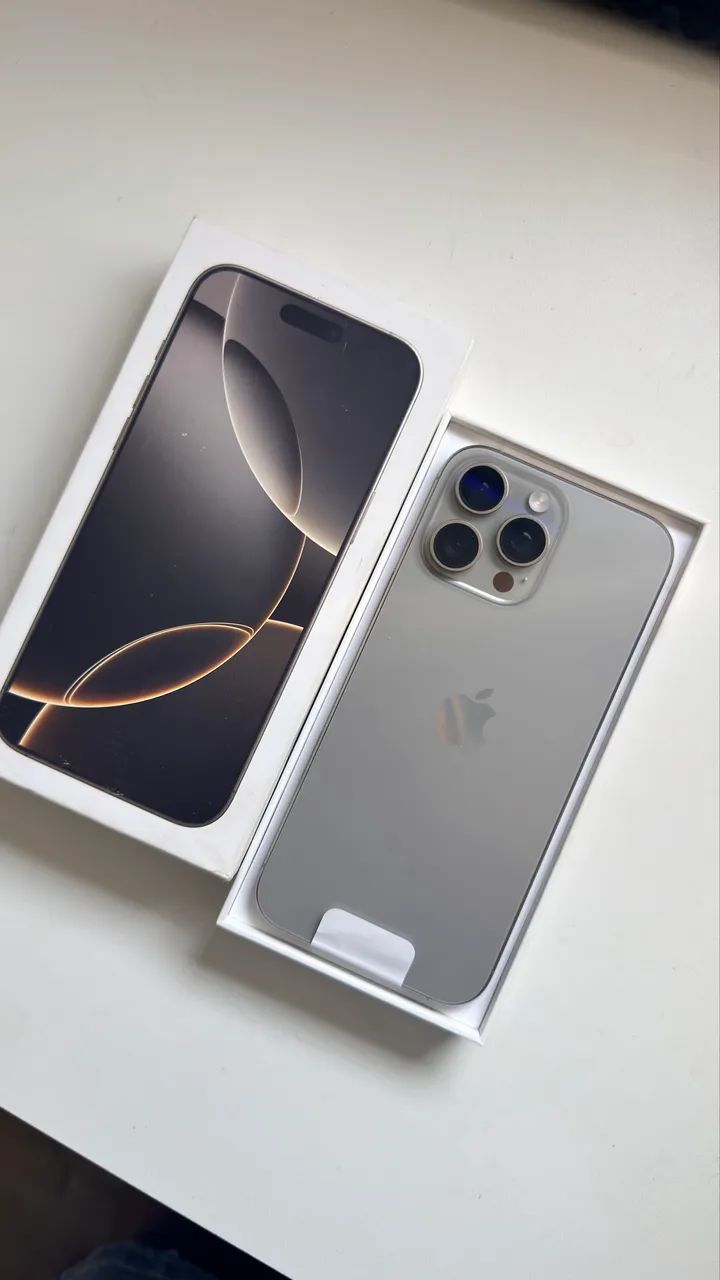 iPhone 16 Pro Max Silver ? Excelente Estado