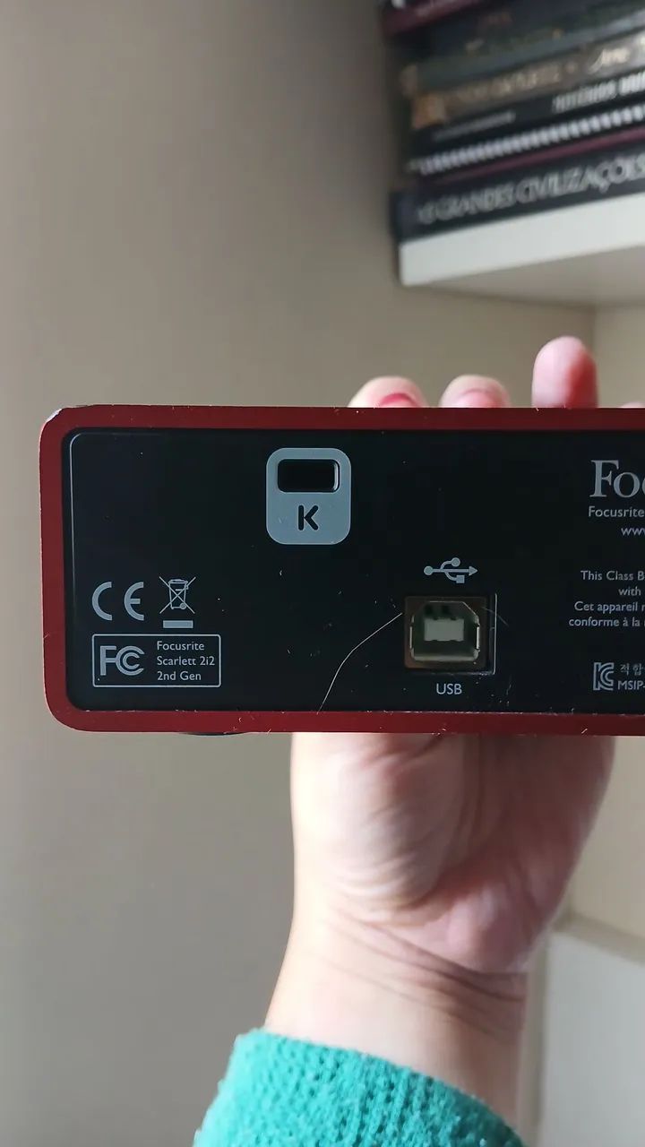 Interface de Audio Focusrite Scarlett 2i2 2nd Gen (USADO) - Foto 3