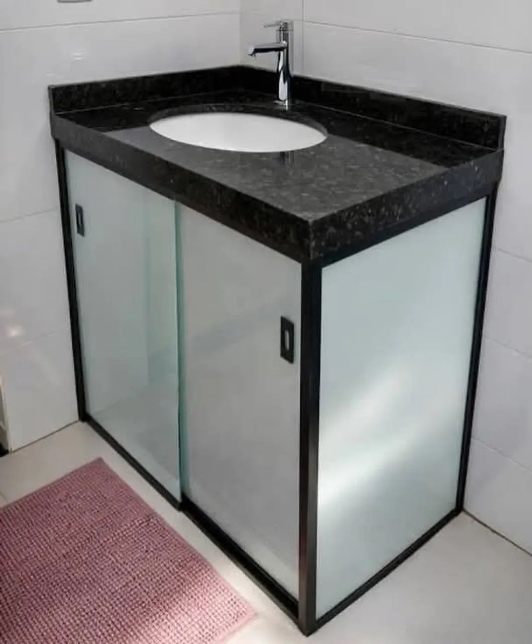 ? Fechamento de pia em vidro.  - Foto 3