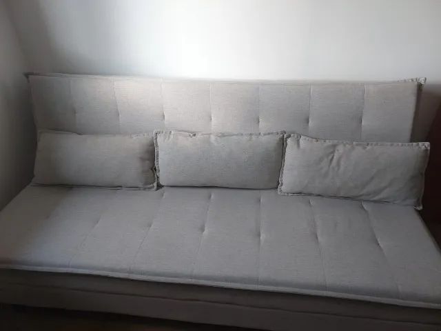 Sofá Cama Ortobom Bege - Oportunidade imperdível!!! - Foto 4