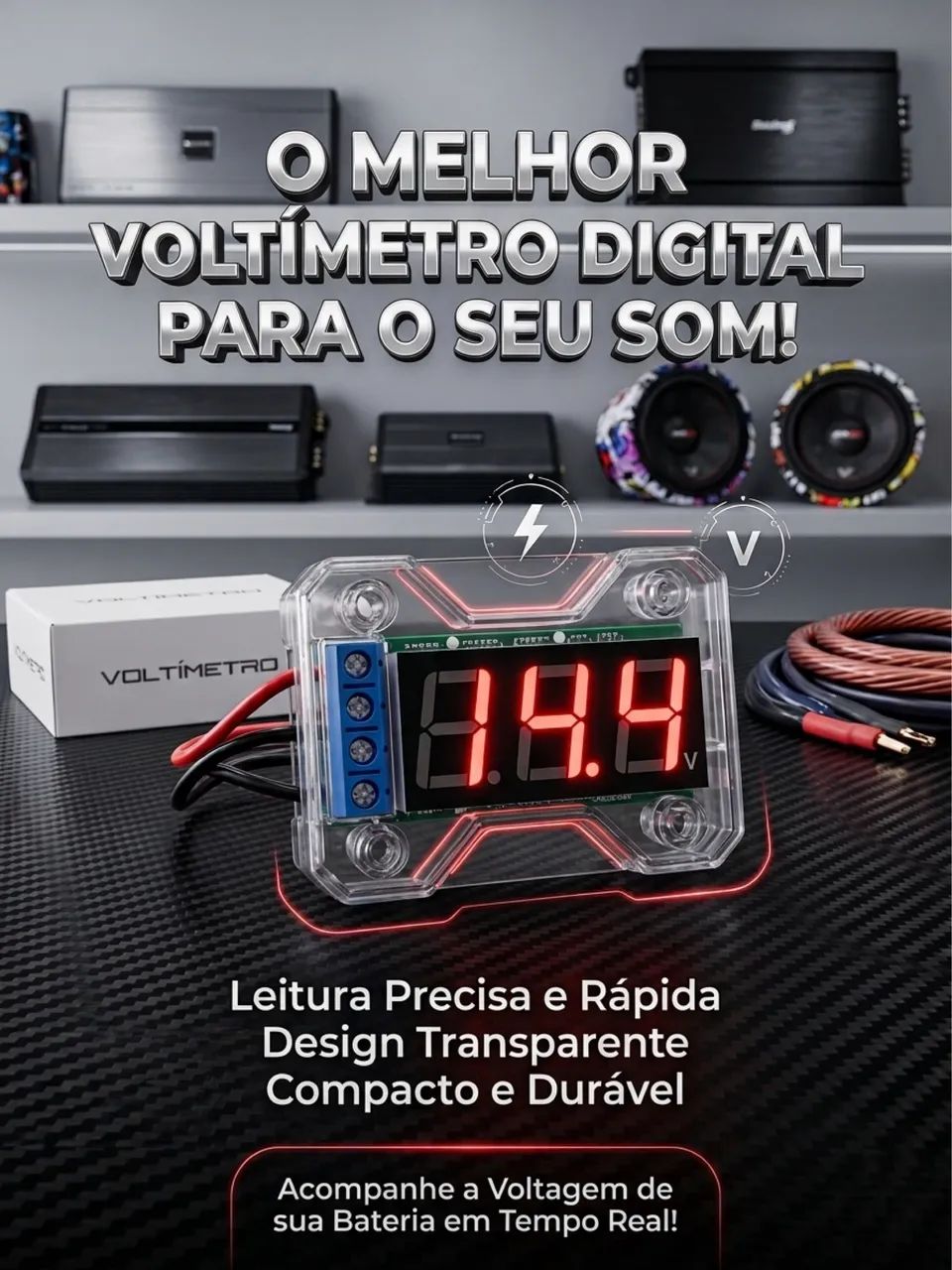 Voltímetro Expert Vex 1.0