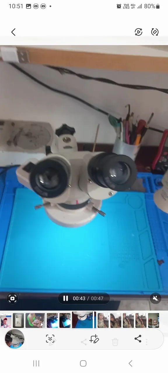 Microscópio binocular  - Foto 2