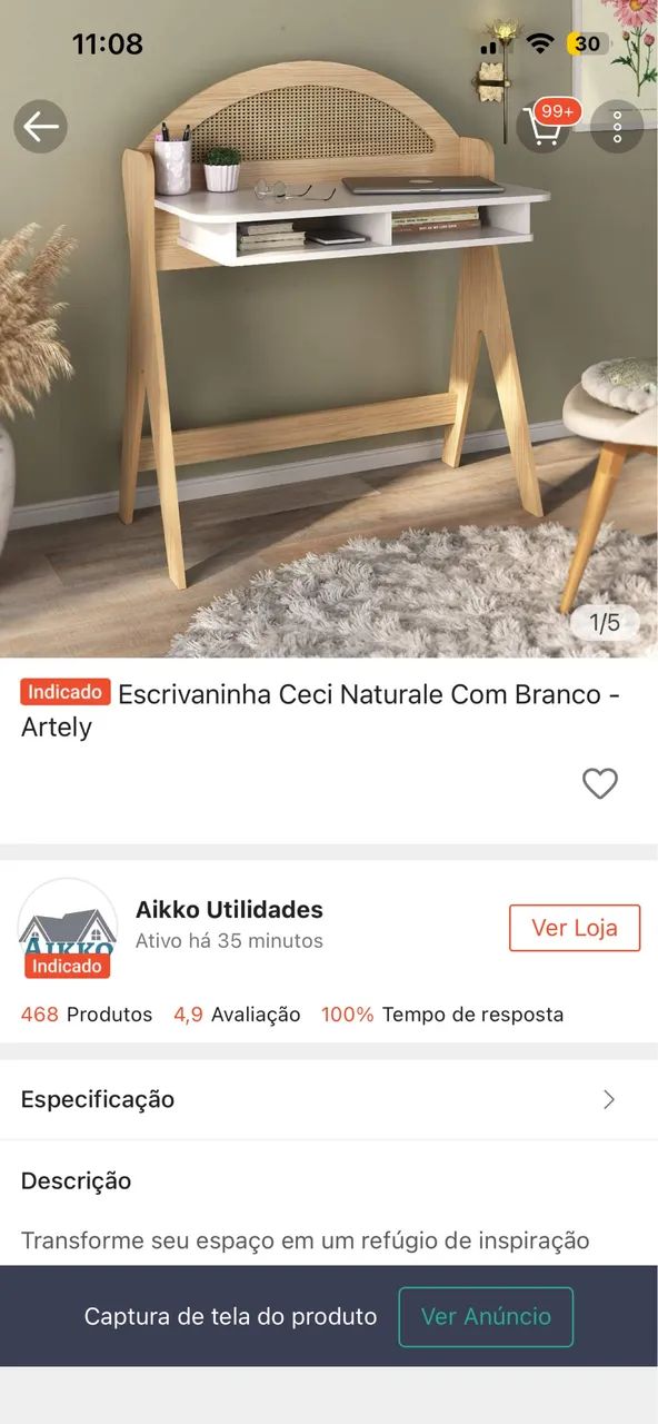 Escrivaninha - Foto 4