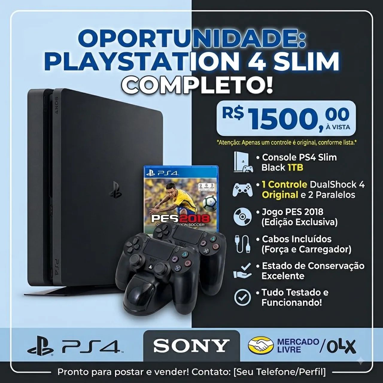 Playstation 4 Slim 1TB