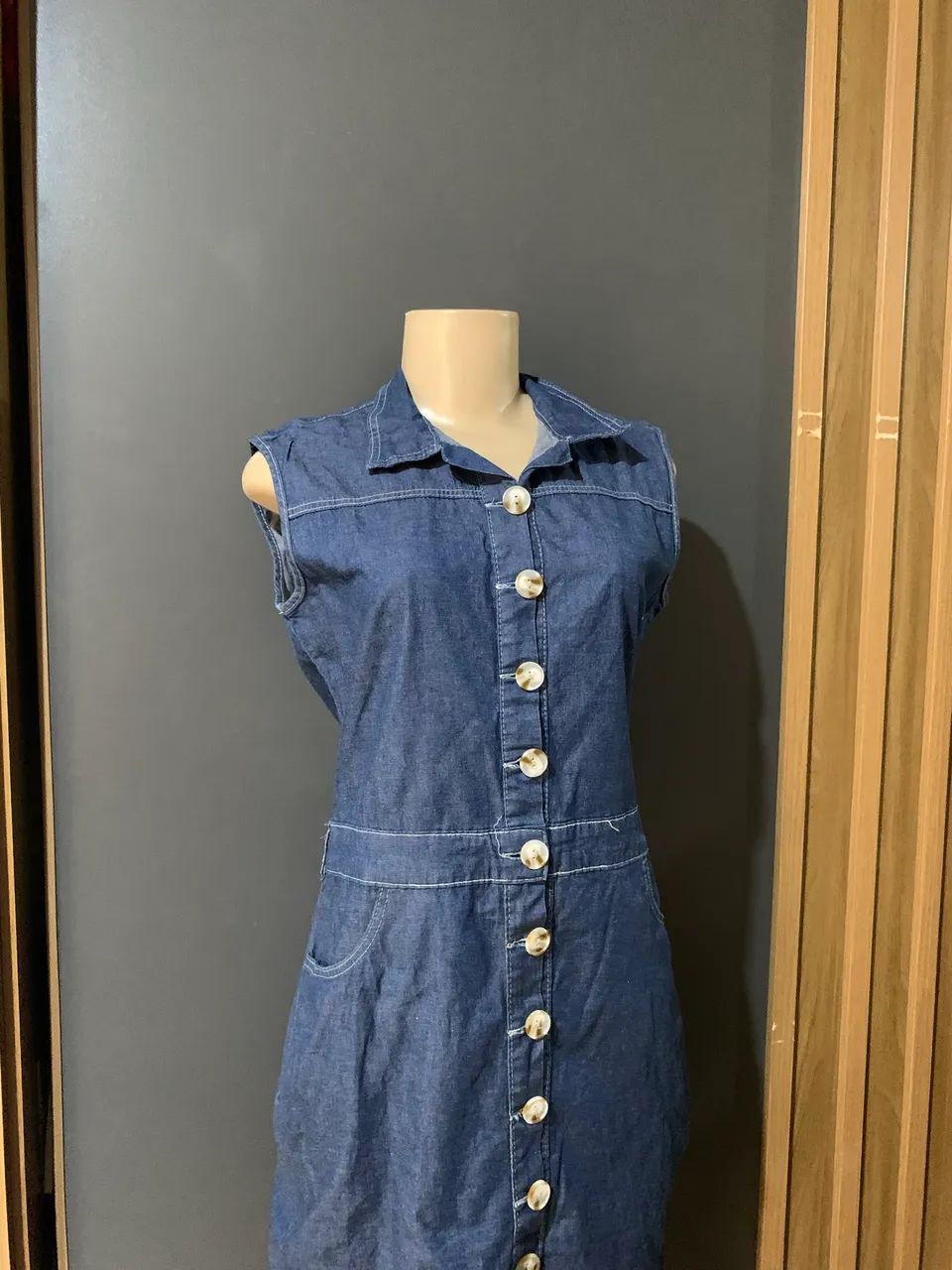 Vestido jeans - Foto 3