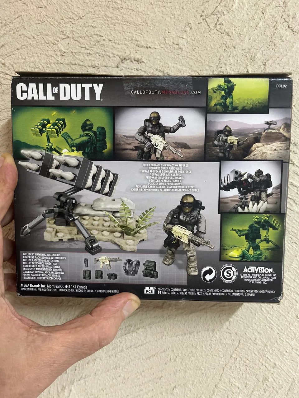 Blocos de Construção Call of Duty Mega Bloks SAM Turret - Foto 2