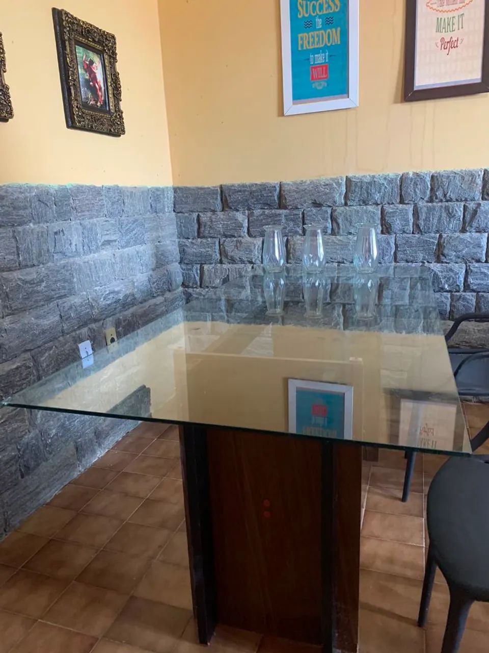 Mesa de vidro 