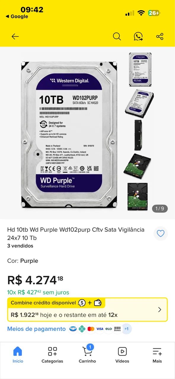 HD 10tb