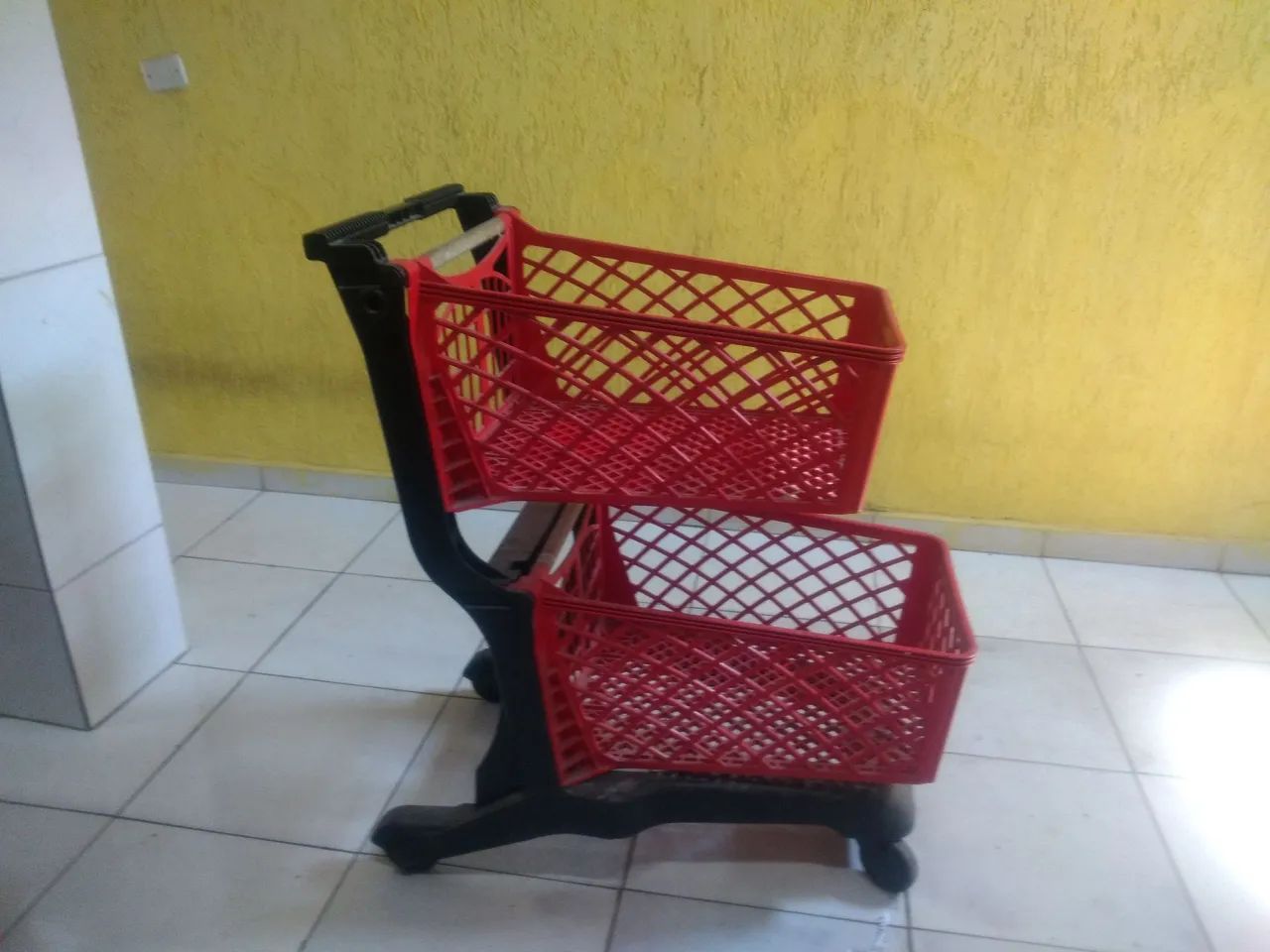 Carrinho de compras de plástico  - Foto 4