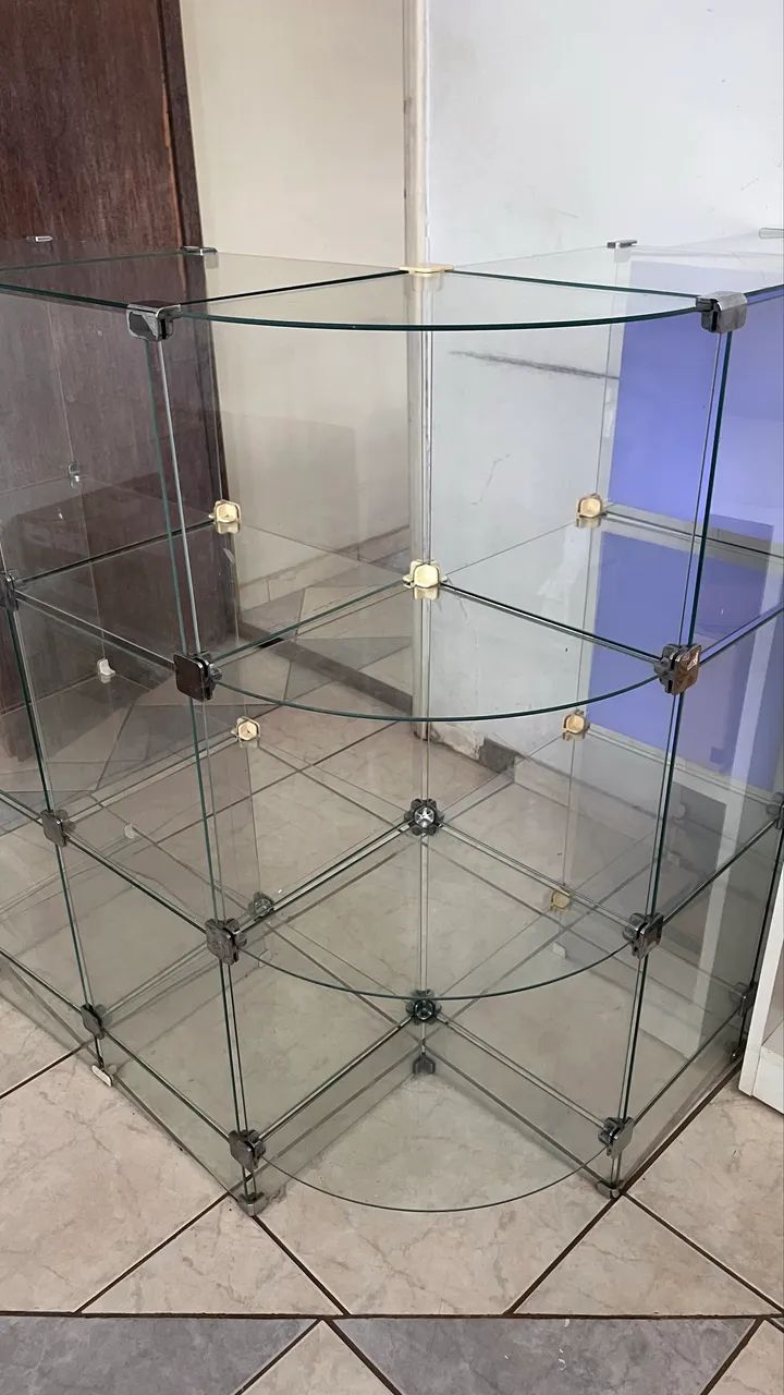 Vitrine de vidro balcão expositor  - Foto 3