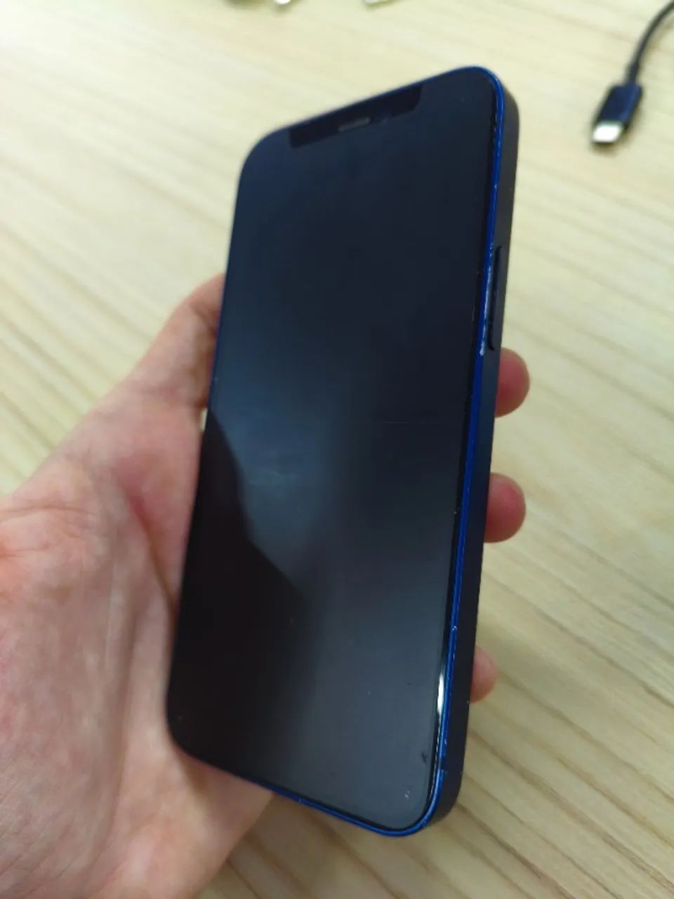 iPhone12 mini 64GB ダークブルー iPhone 12 Mini 64GB Azul | Bateria Nova | Tela e Câmeras Originais