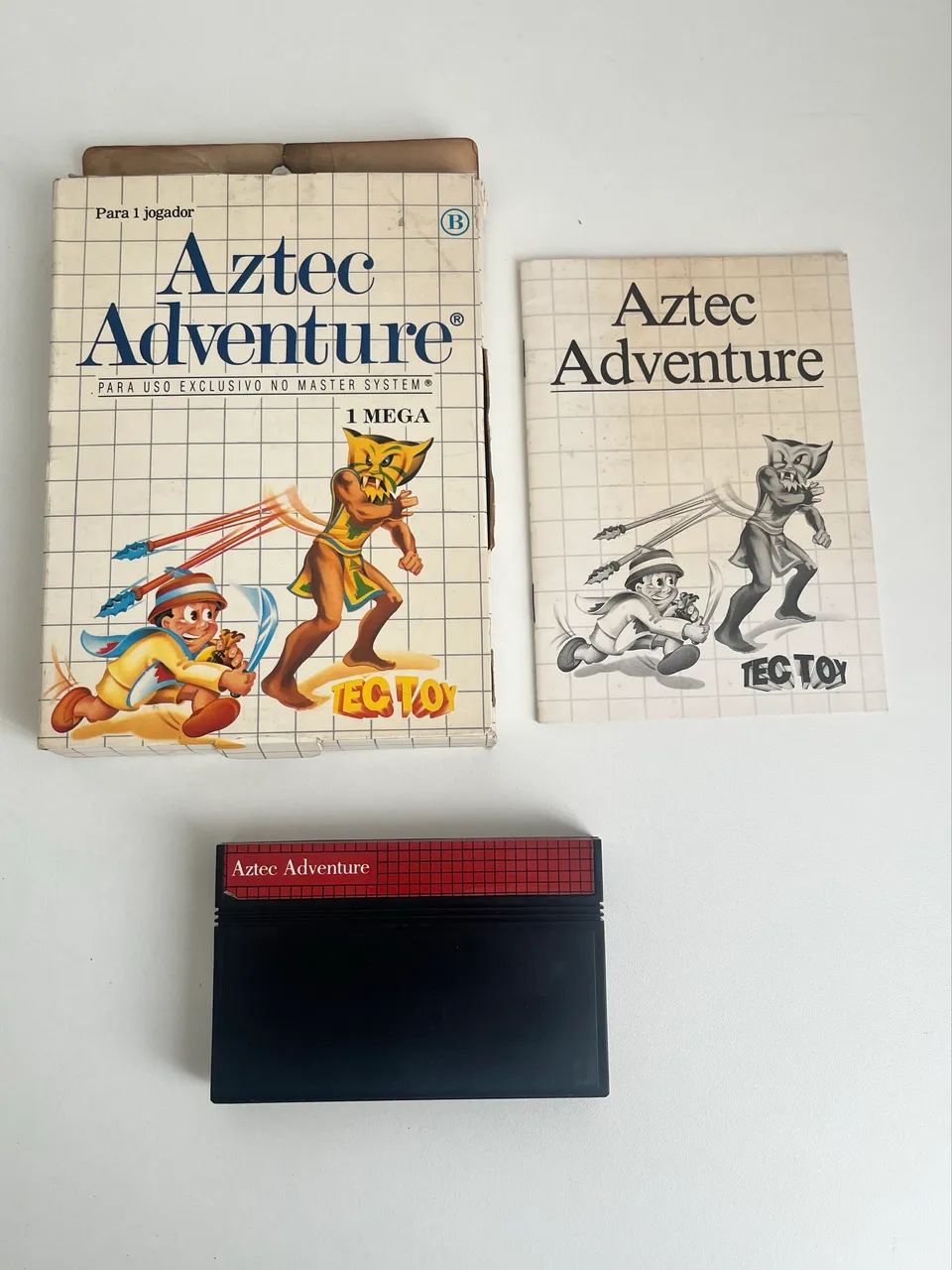 Aztec Adventure - Jogo de Master System - Jogos de Vídeo Game