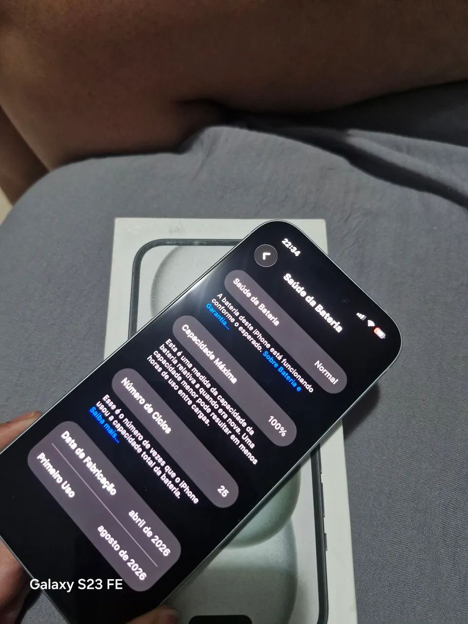 Vendo iPhone 15 duas semanas de uso - Foto 3