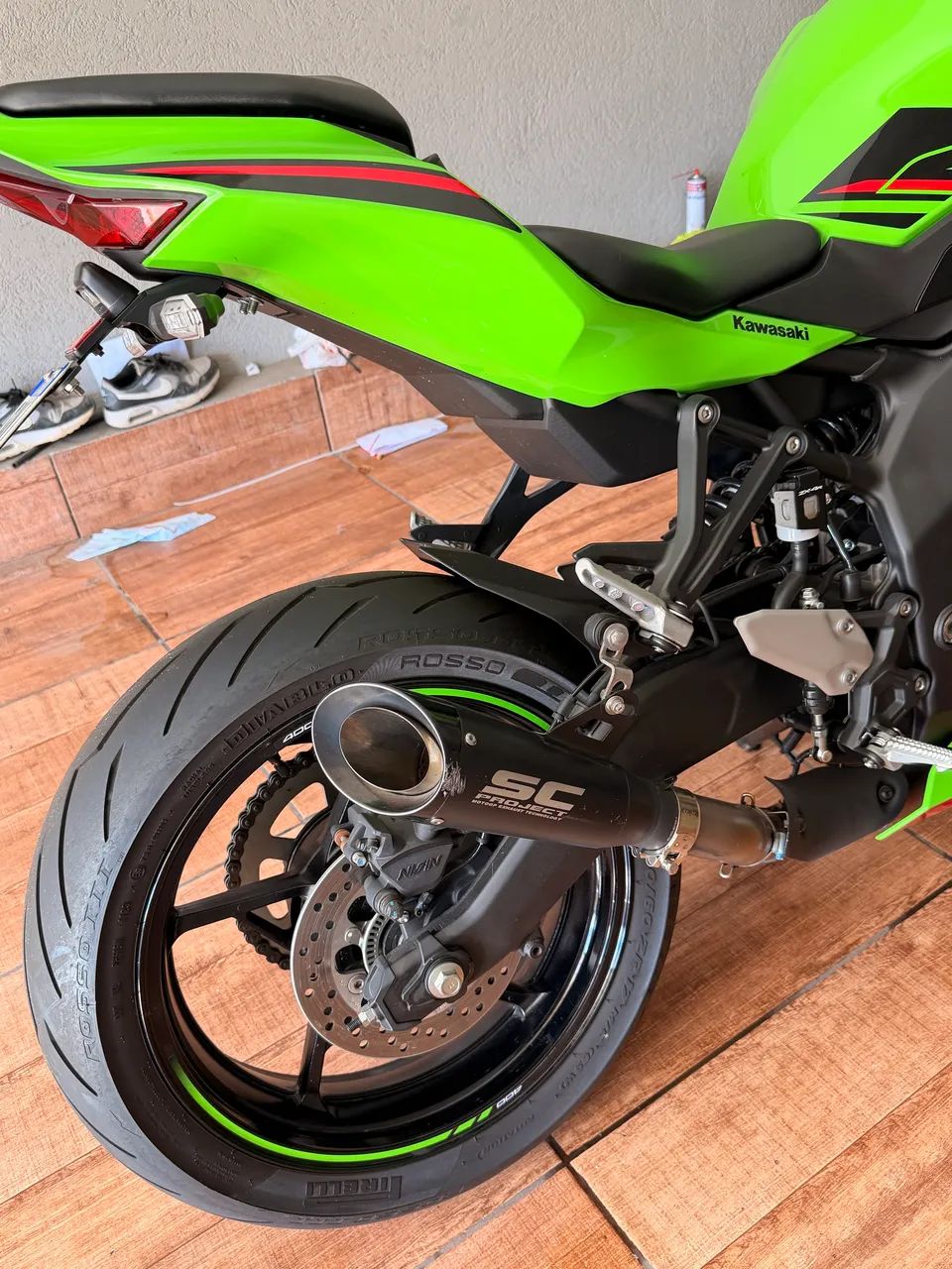a40mm SENSOR VELOCIDADE ( ABS ) TRASEIRO NINJA 400 / Z400- 21176-0856