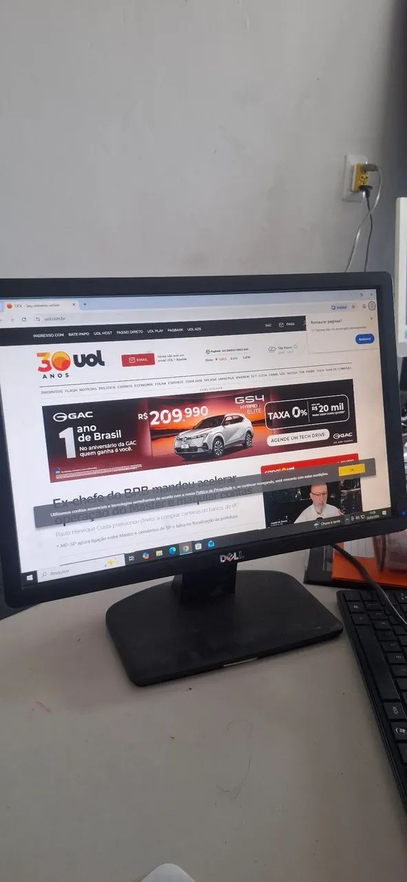 Monitor de 19 polegadas Marca DELL 