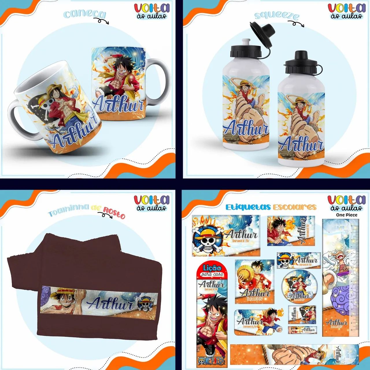 Kit volta às aulas
