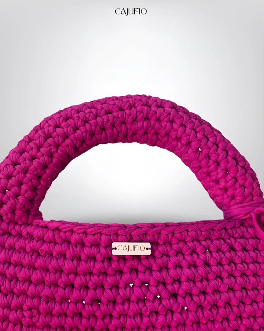 Bolsa de crochê 100% artesanal  - Foto 2