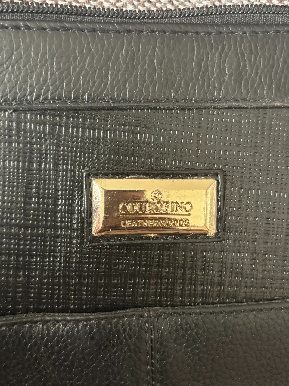 Bolsa da couro fino usada  - Foto 2