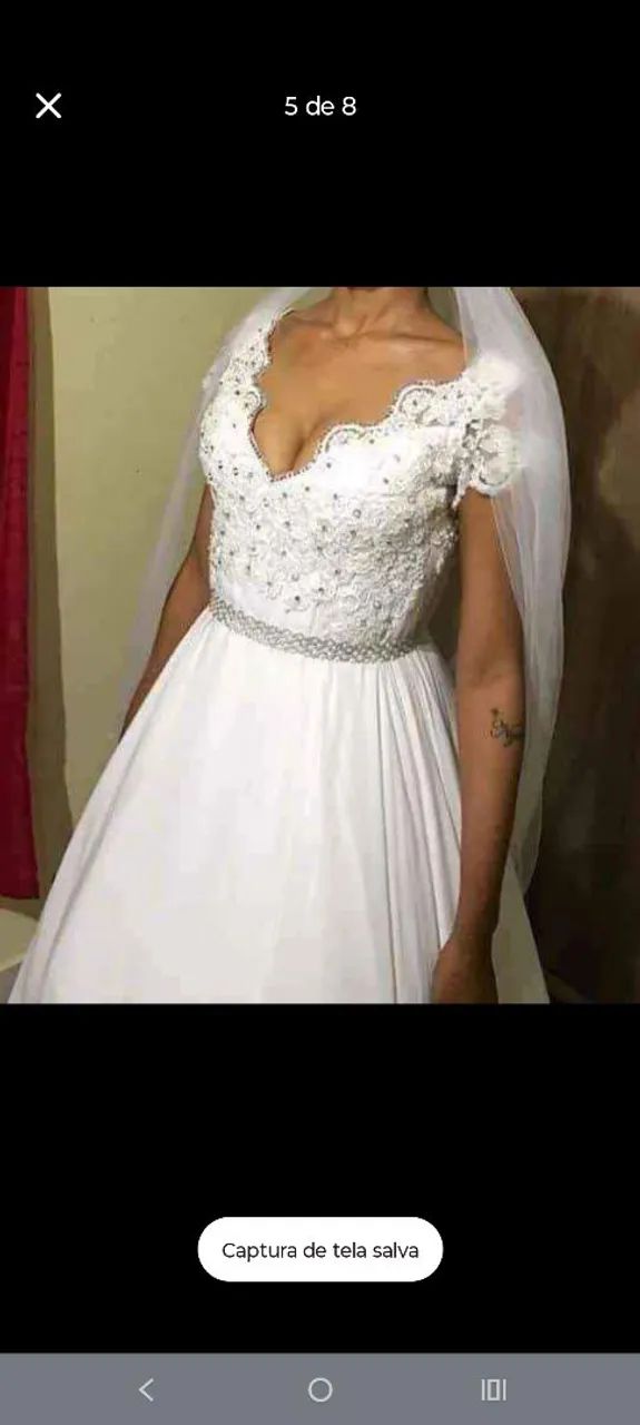 Vestido de noiva  - Foto 4