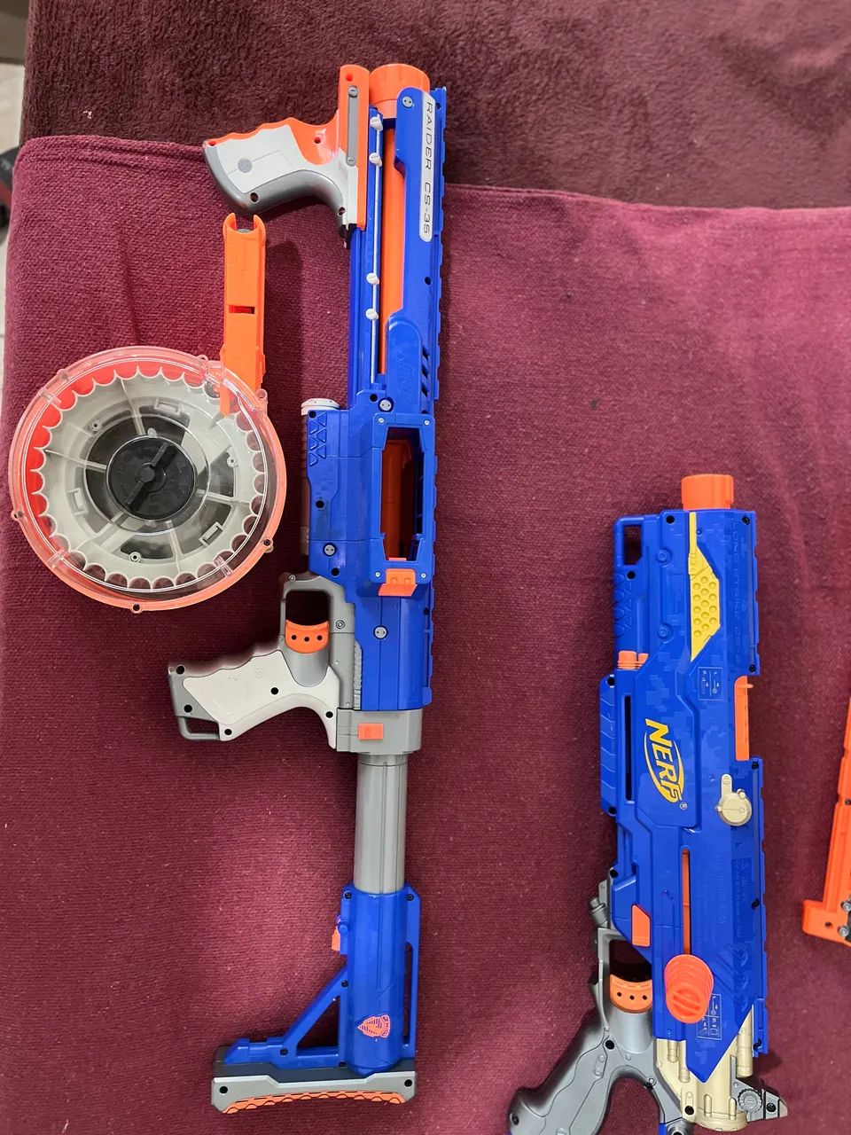 ? KIT 2 NERF ORIGINAIS - RAIDER CS-35 + LONGSTRIKE CS-6 ? - Foto 4
