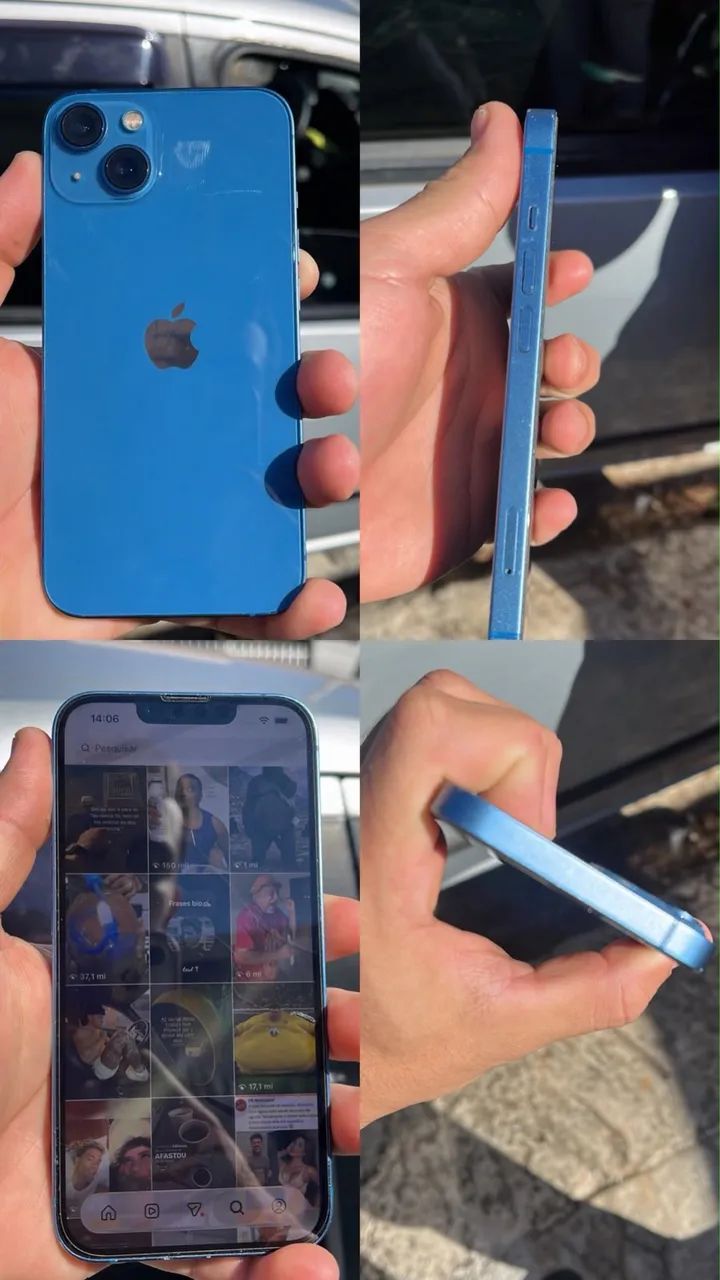 Vendo iPhone 13 azul normal  - Foto 2