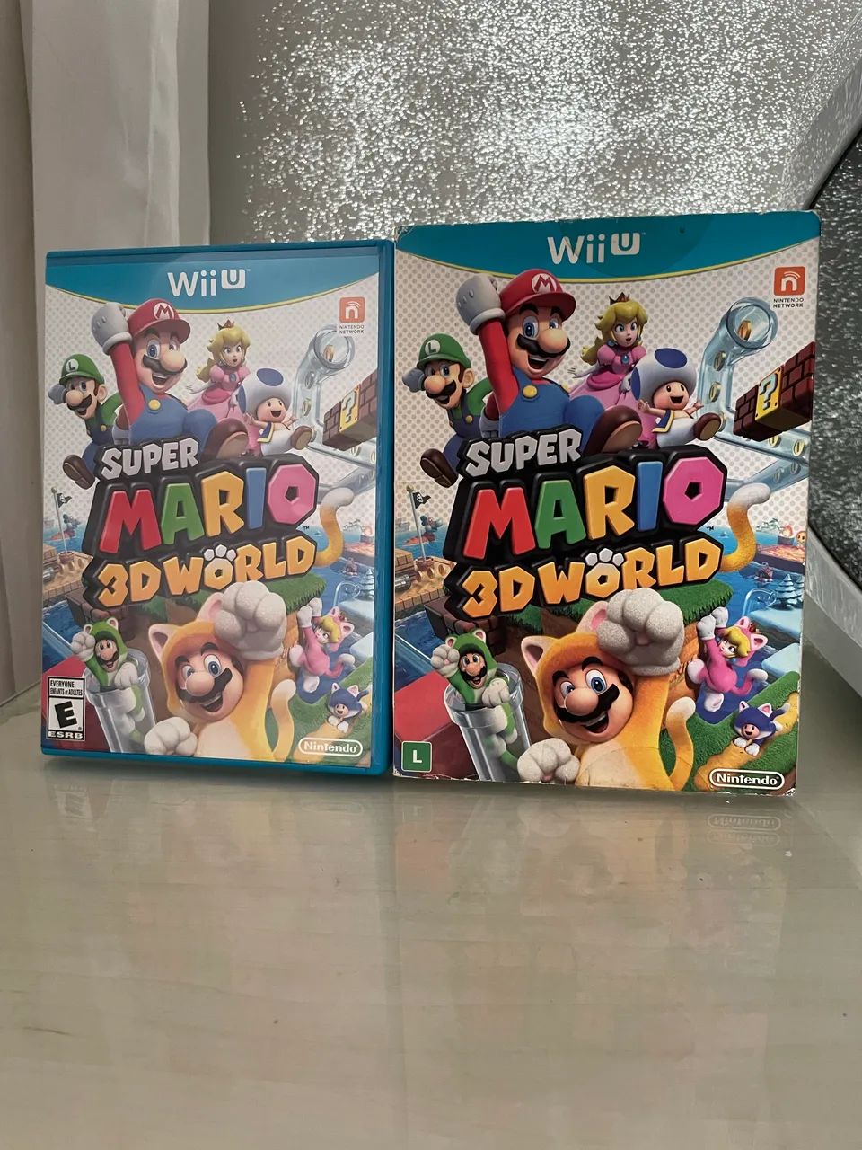 Super Mario 3D World Wii U - Completo - Luva PT-BR + Manual Original 