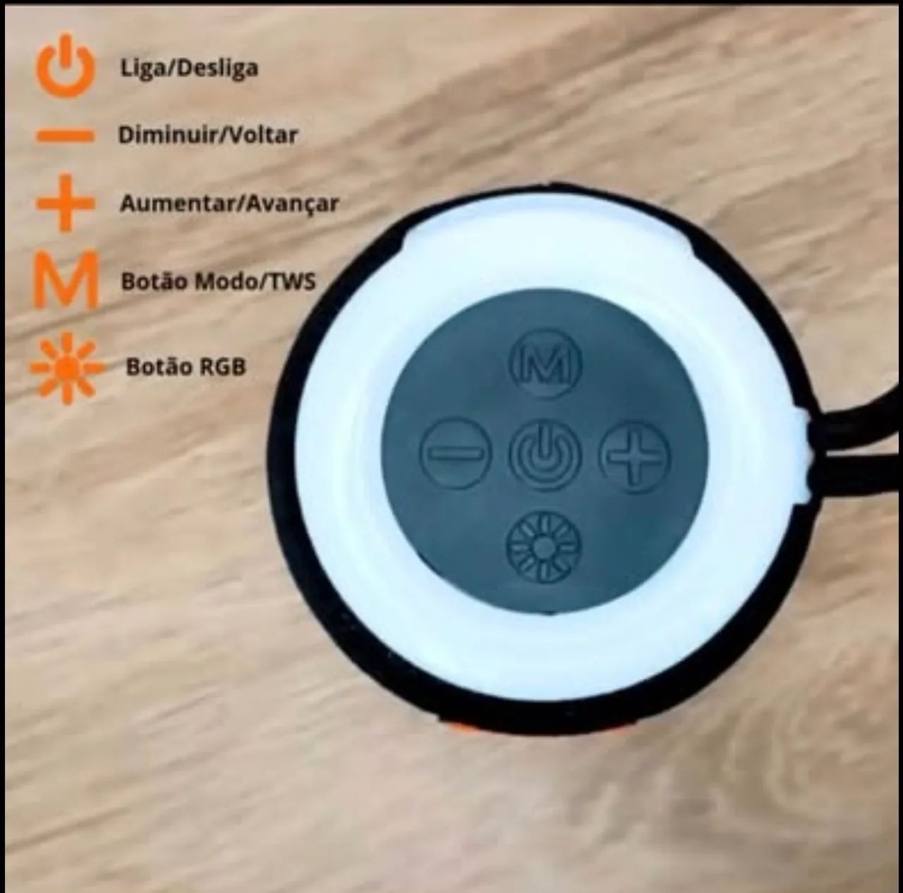 Caixa De Som Speaker Bluetooth - Foto 4