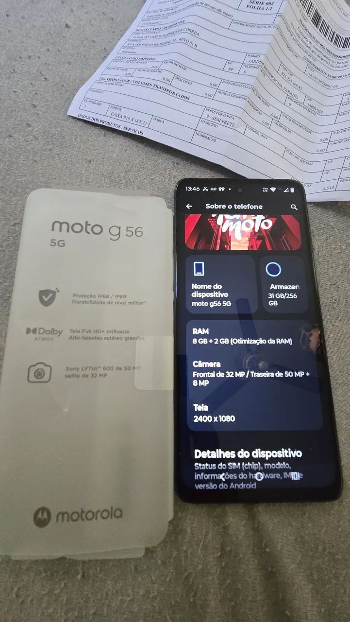 Moto g56 5g zero - Foto 5
