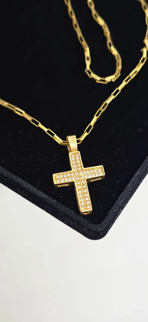 Cordão de ouro maciço 10g - Foto 3