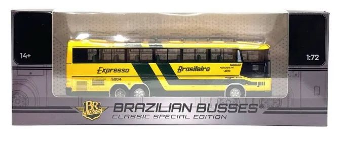 Miniatura Ônibus Diplomata 380 Brasileiro 1:72 Brclassics