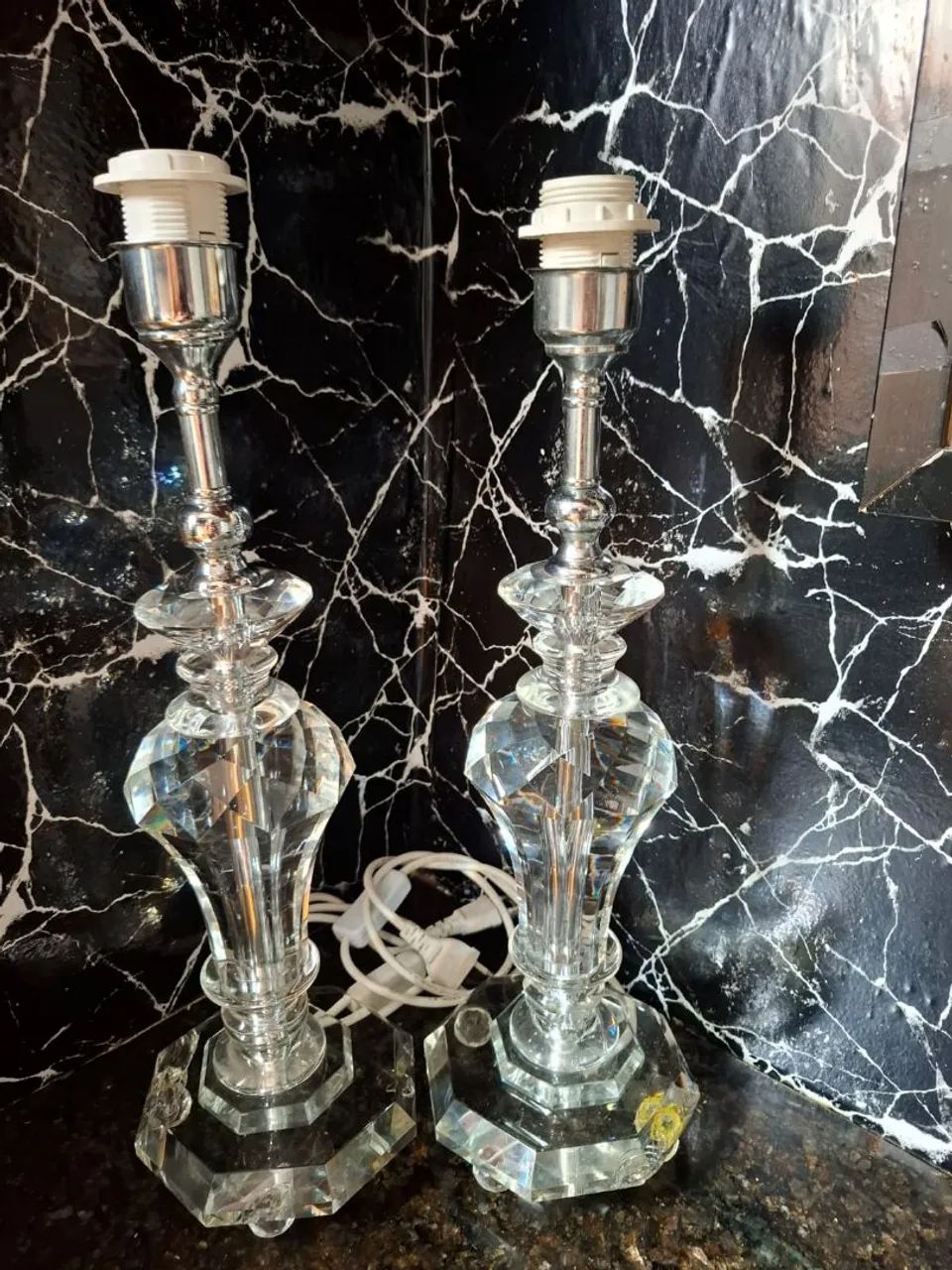 Abajur de cristal  - Foto 2