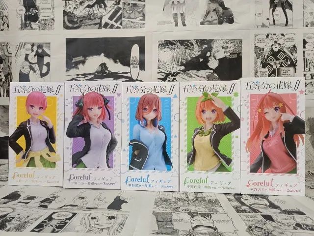 Coleção Completa Figures  - Taito Coreful