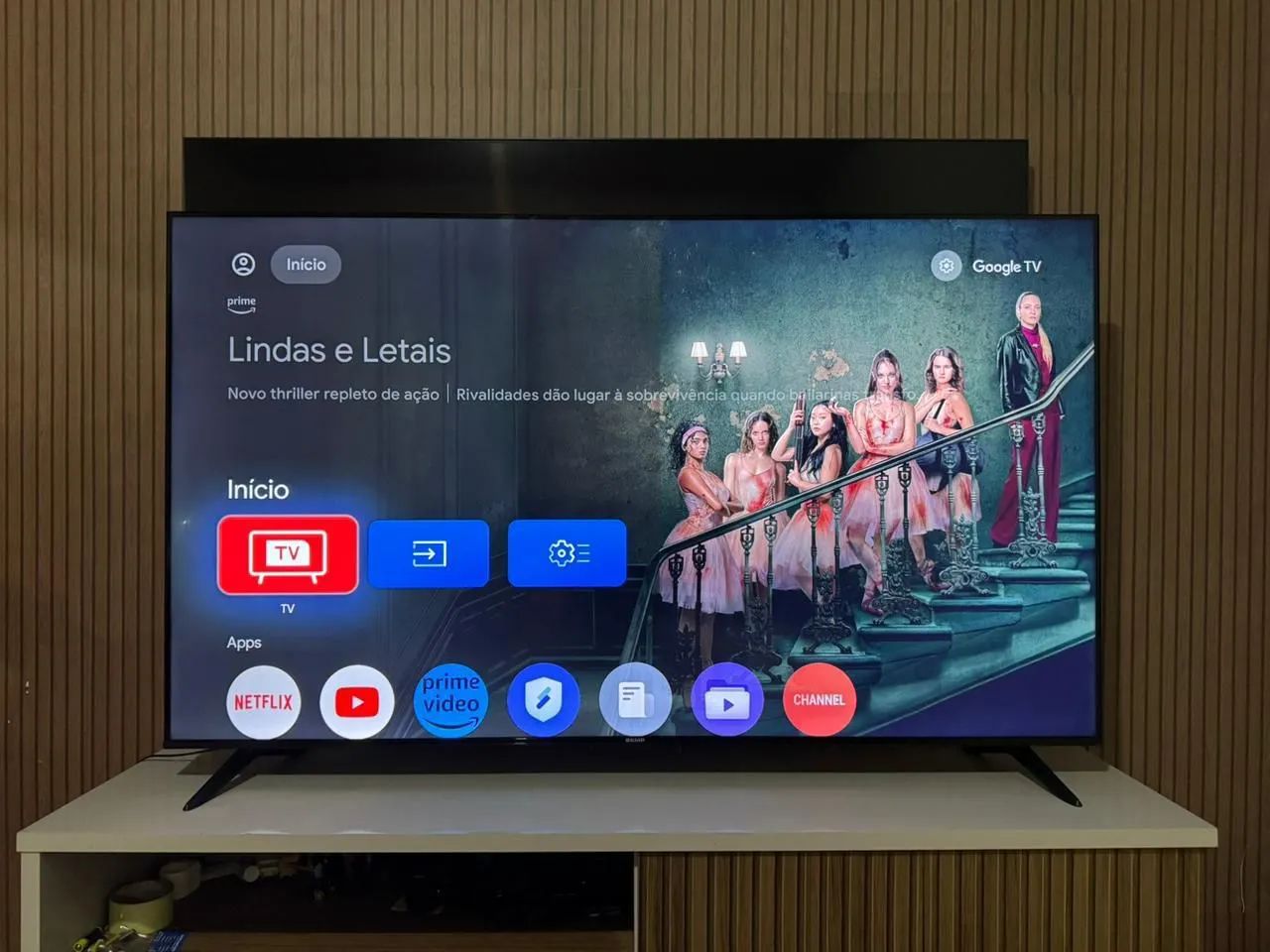 Smart tv 4k 65 polegadas qled Android  - Foto 2