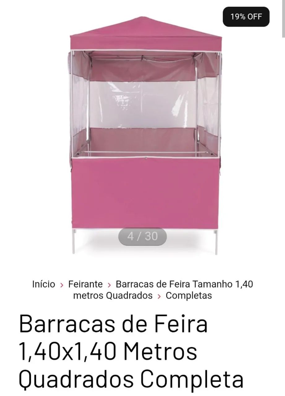 Barraquinha a venda 