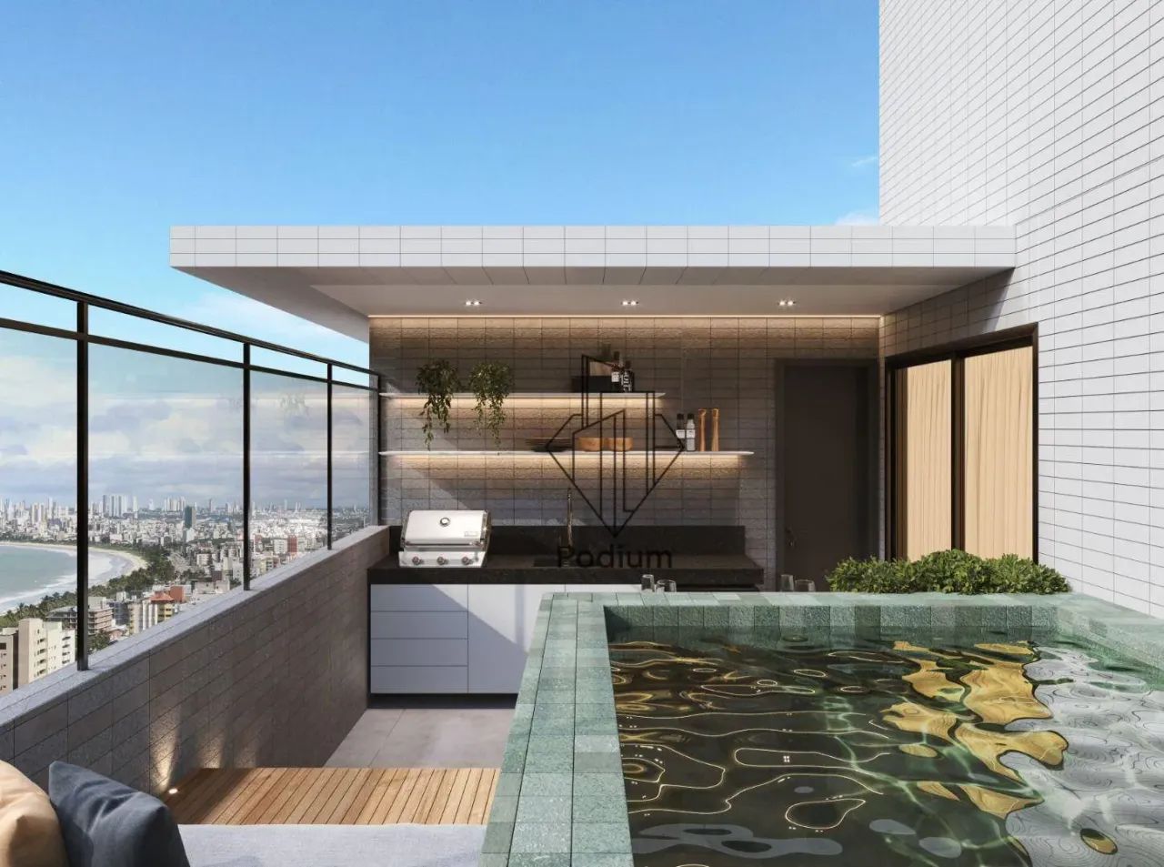 Coberturas Duplex com piscina privativa aproximadamente á 300m da praia de Intermares - CO