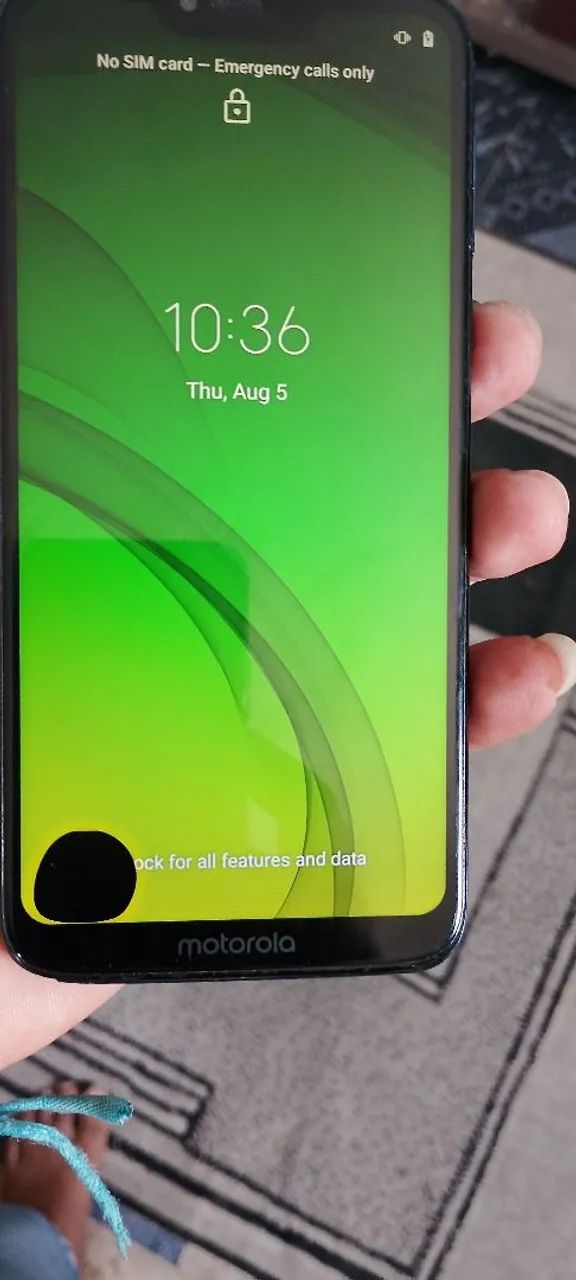 Celular Motorola moto g sem carregador 