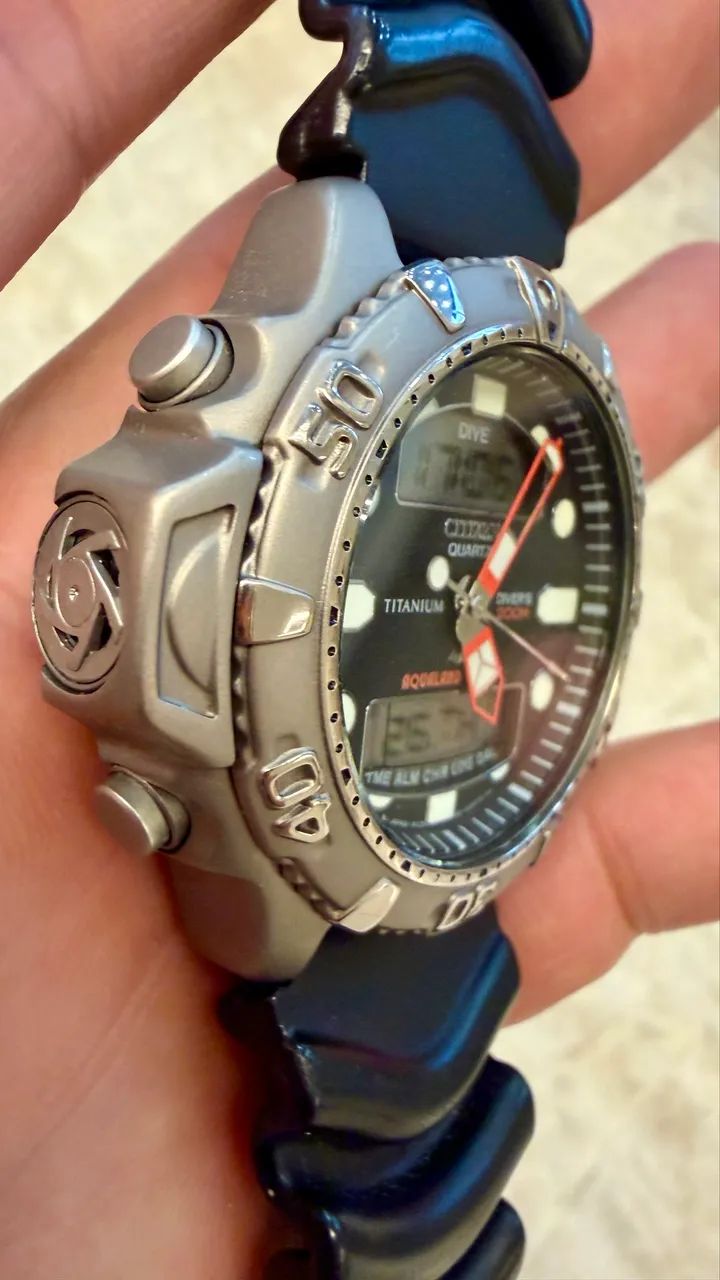 Relógio Citizen Aqualand C506 Titanium  - Foto 2