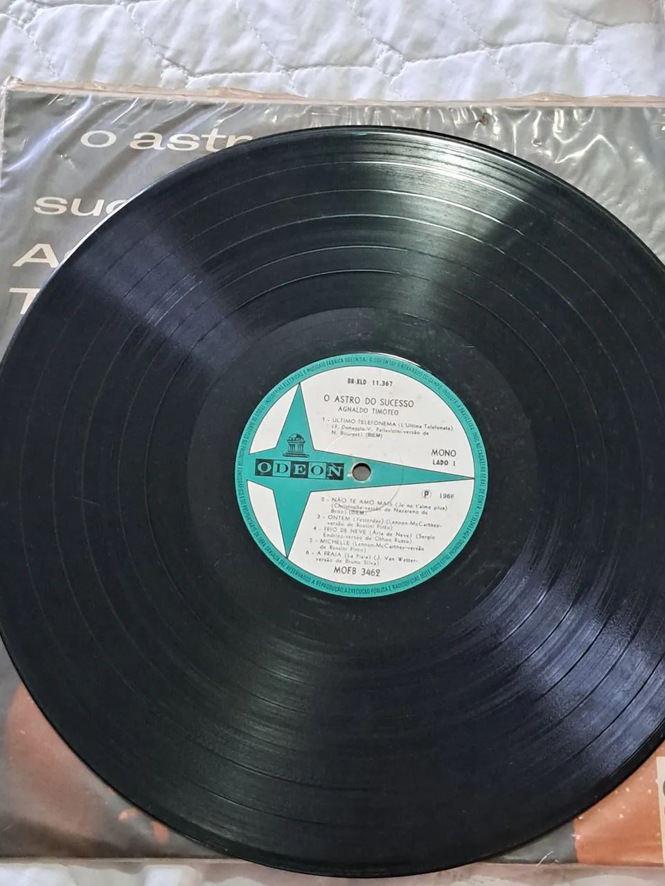 Disco de Vinil Agnaldo Timóteo - O Astro do Sucesso - Foto 3